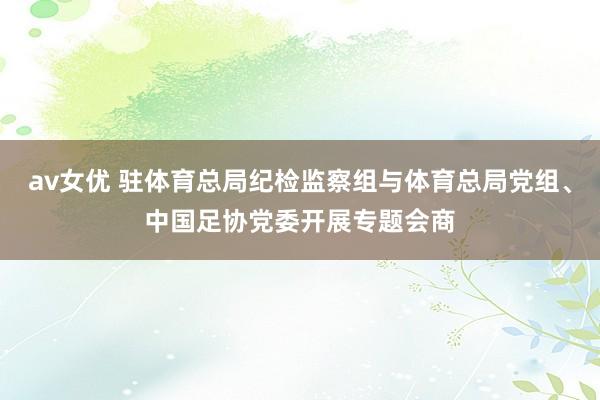 av女优 驻体育总局纪检监察组与体育总局党组、中国足协党委开展专题会商